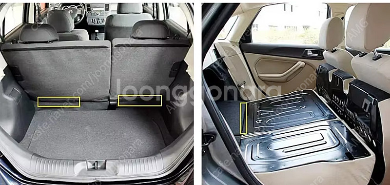 카시트 설치 마운트 (ISOFIX 마운트, 브라켓) /...--1