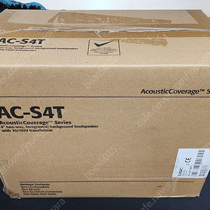 QSC AC-S4T 4.5인치 2Way 16와트 설치용스피커_1조