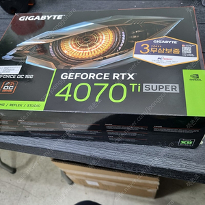 기가바이트 rtx 4070 ti super windforce oc d6x 16gb