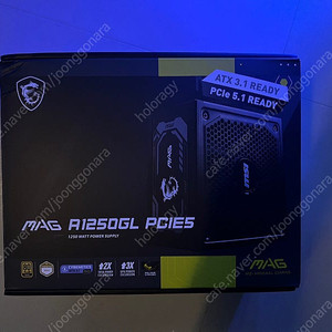 [파워] msi mag a1250gl 파워