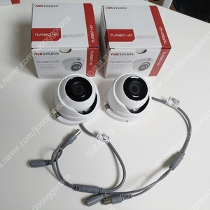 HIKVISION 하이크비전 cctv 500만화소 카메라 2대 판매