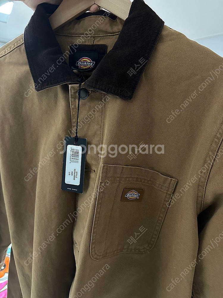 디키즈 워시드 초어 자켓--0
