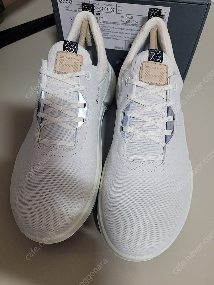 (새제품) 에코 바이옴 고어텍스 H4 하이브리드 골프화 EU39~41(250~265미리)--5