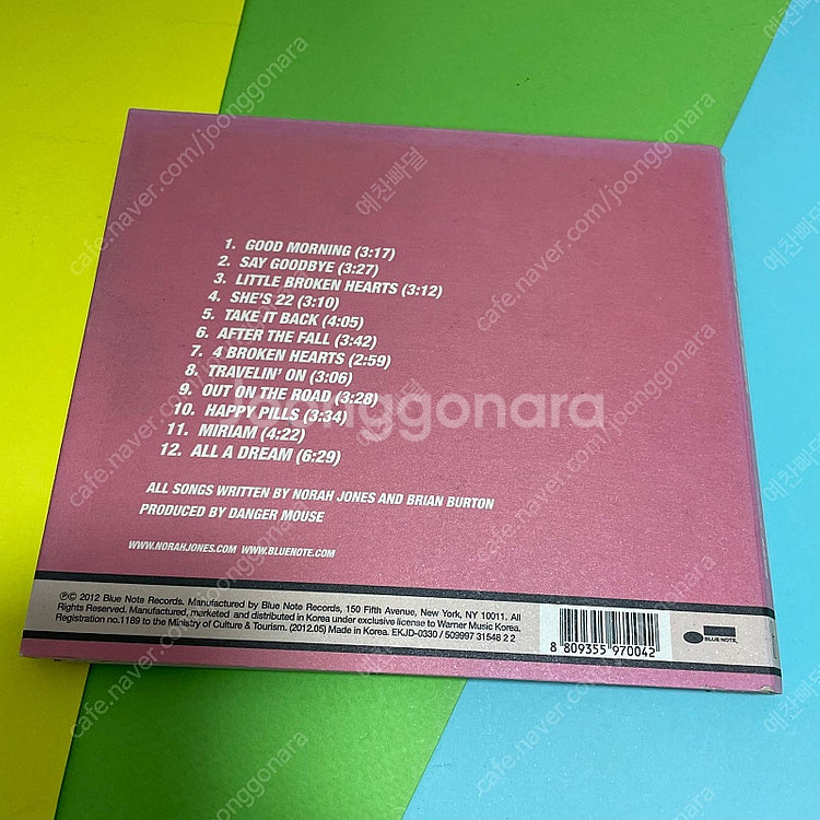 [중고음반/CD] 재즈앨범 노라존스 Norah Jone--1