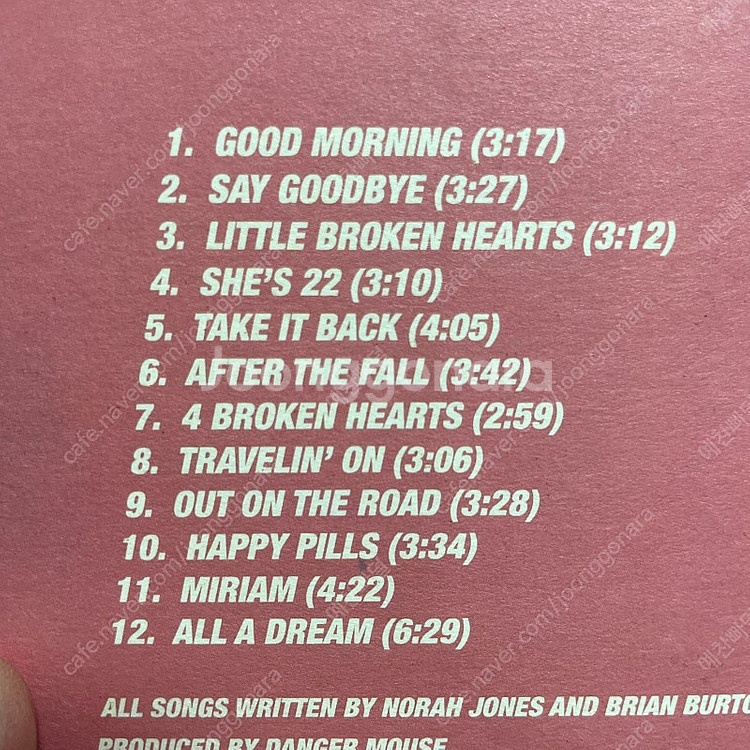 [중고음반/CD] 재즈앨범 노라존스 Norah Jone--2