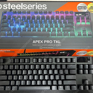 스틸시리즈 apex pro TLK 64856 키보드팝니다