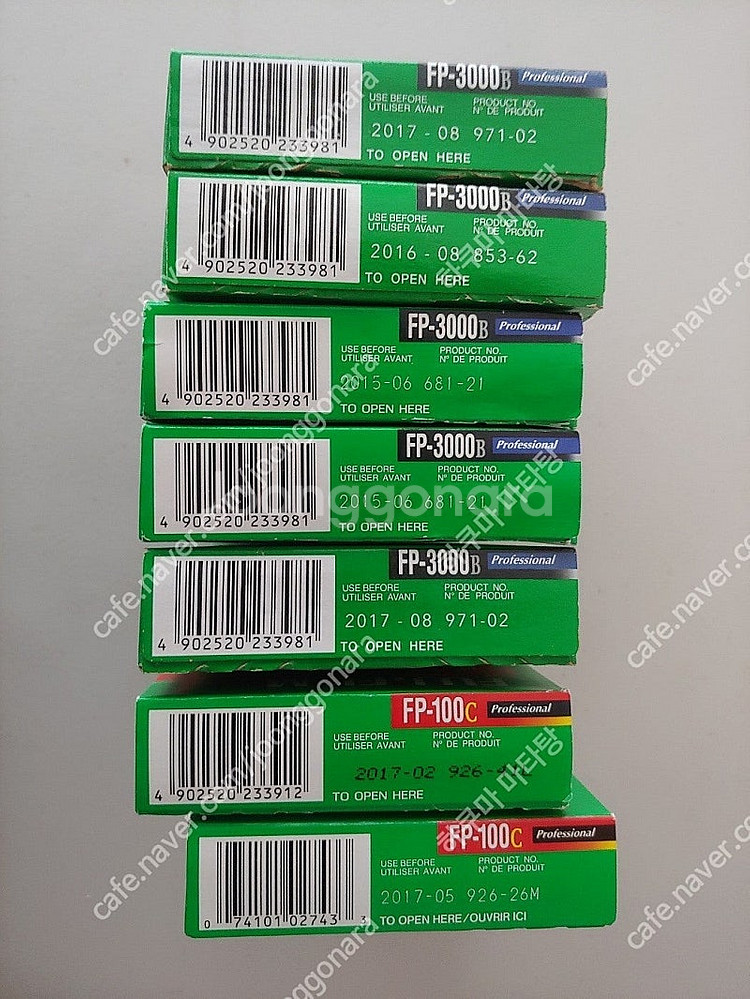 FP 3000b , 흑백 폴라로이드 필름 , 후지 폴라...--1