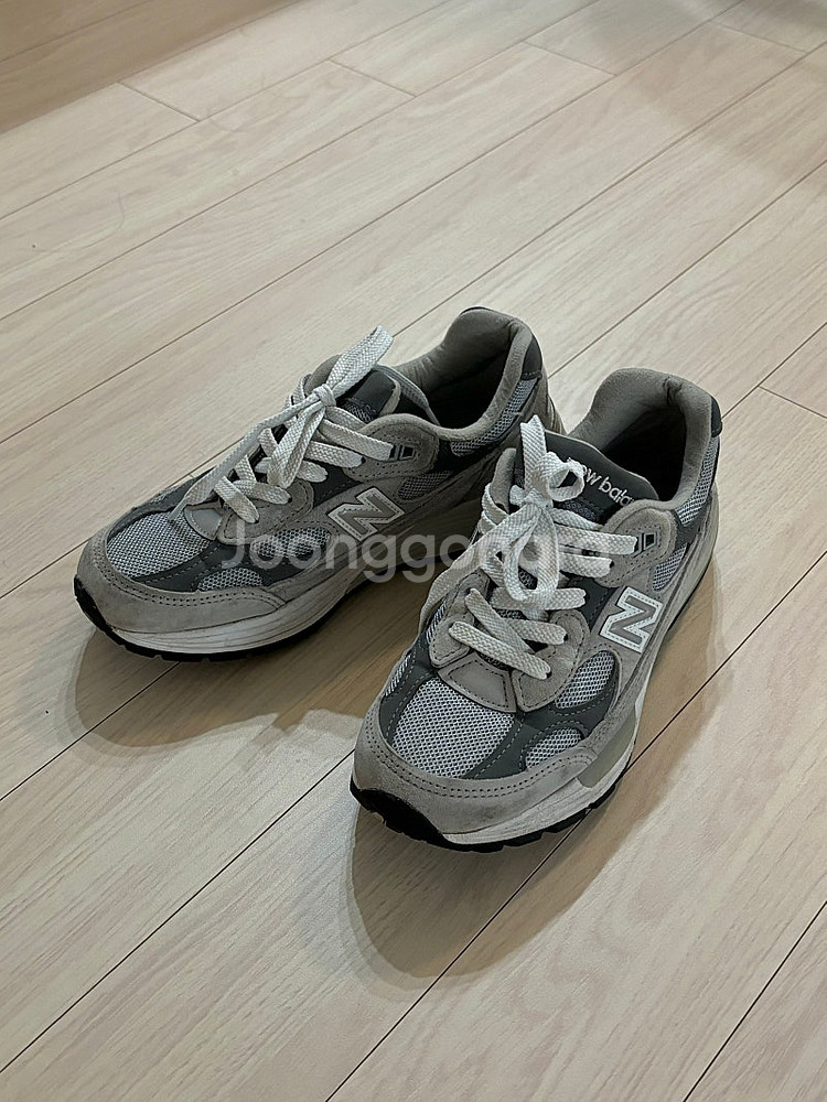 뉴발란스 992 그레이 220사이즈 (상태좋음)--0