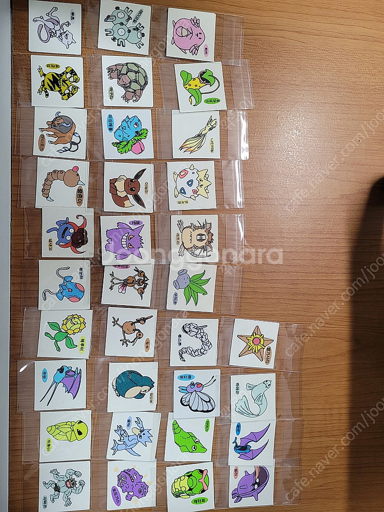 구버전 포켓몬 띠부씰--0