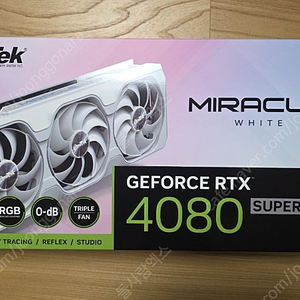 이엠텍 RTX4080 super 미라클 화이트