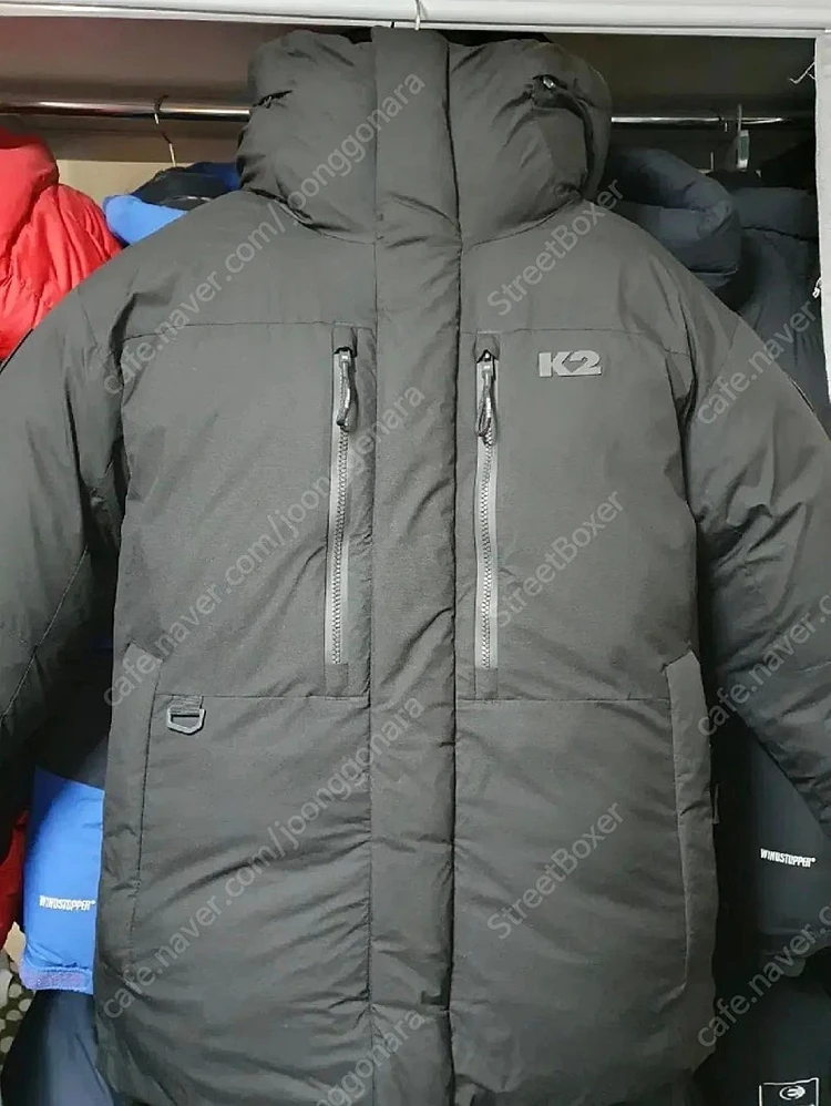 K2 2023 올블랙 오버필 코볼드 히말라야 코볼트 대장급 우모복 패딩 파카 이미지