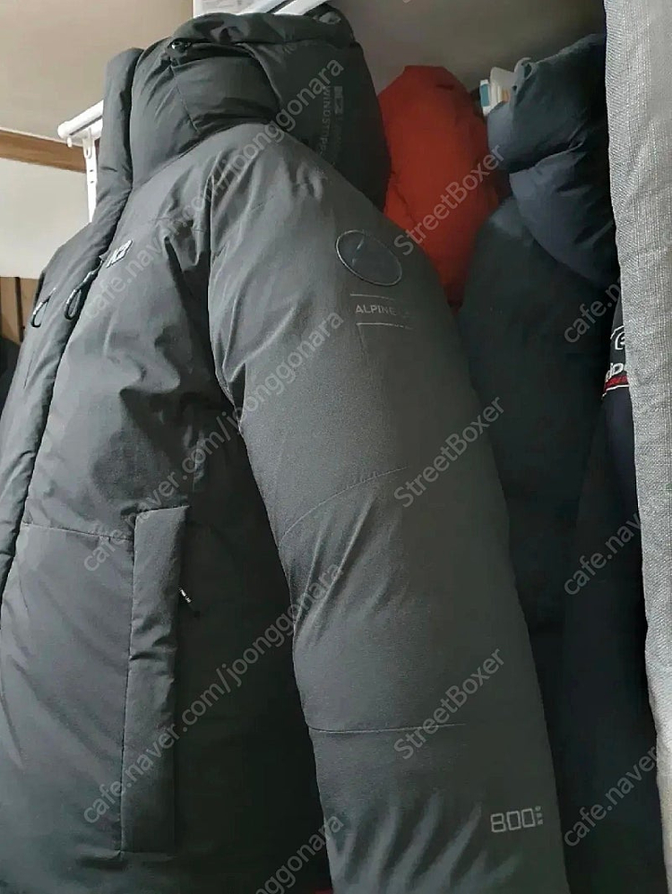 K2 2023 올블랙 오버필 코볼드 히말라야 코볼트 대장급 우모복 패딩 파카 이미지