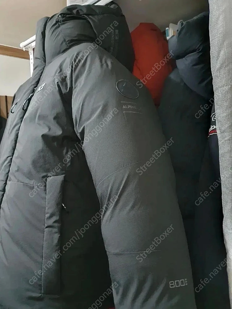 K2 2023 올블랙 오버필 코볼드 히말라야 코볼트 대장급 우모복 패딩 파카 이미지