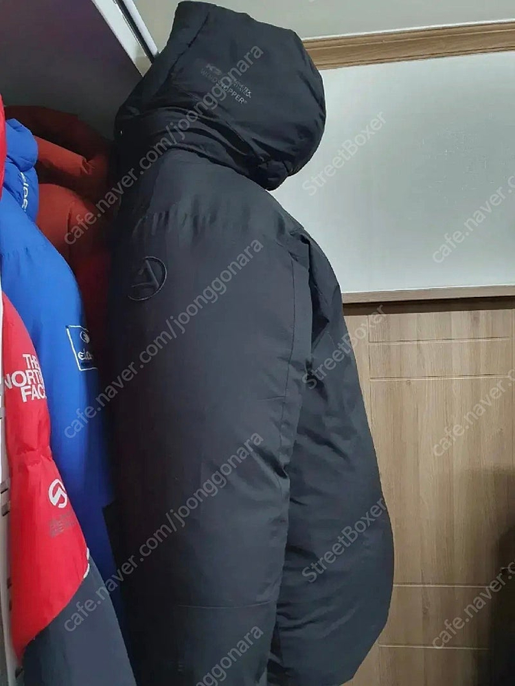 K2 2023 올블랙 오버필 코볼드 히말라야 코볼트 대장급 우모복 패딩 파카 이미지