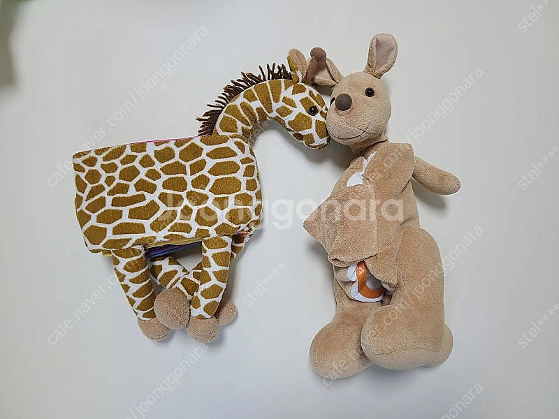 베이비 몬테소리 캥거루 기린인형--0