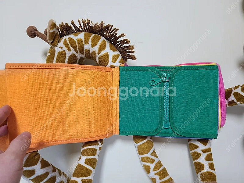 베이비 몬테소리 캥거루 기린인형--2