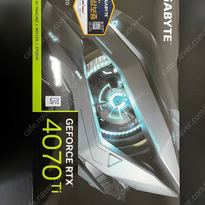 기가바이트 GIGABYTE RTX 4070 Ti EAGLE 피씨디 유통 그래픽카드 팝니다.