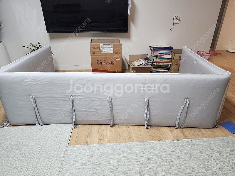 연희데코 침대가드(범퍼가드)+롱쿠션--2