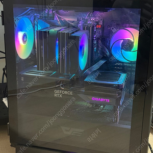 9800x3d, rtx4080 super 고성능 컴퓨터 본체 팝니다. 대전 직거래