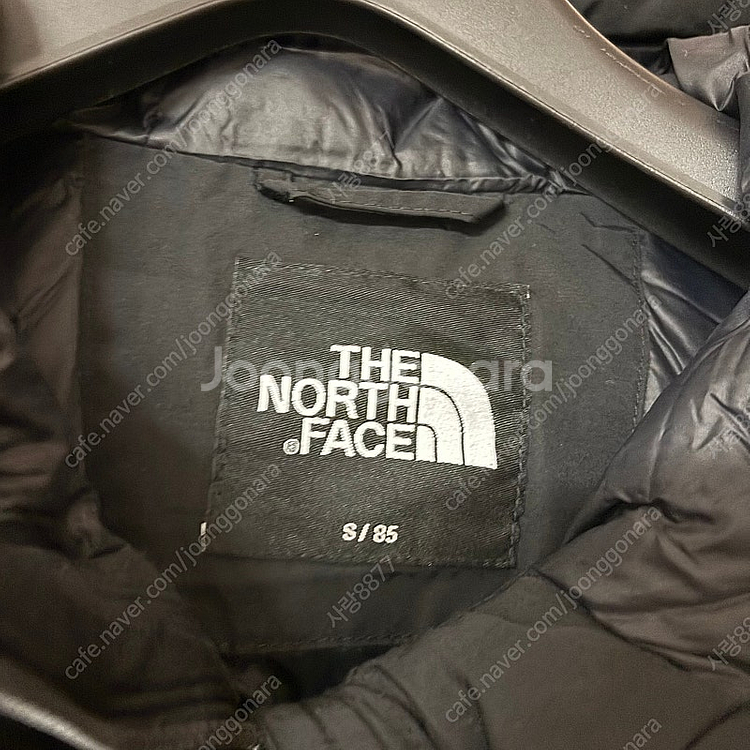 노스페이스 구스다운 여성 하프 패딩 S--1