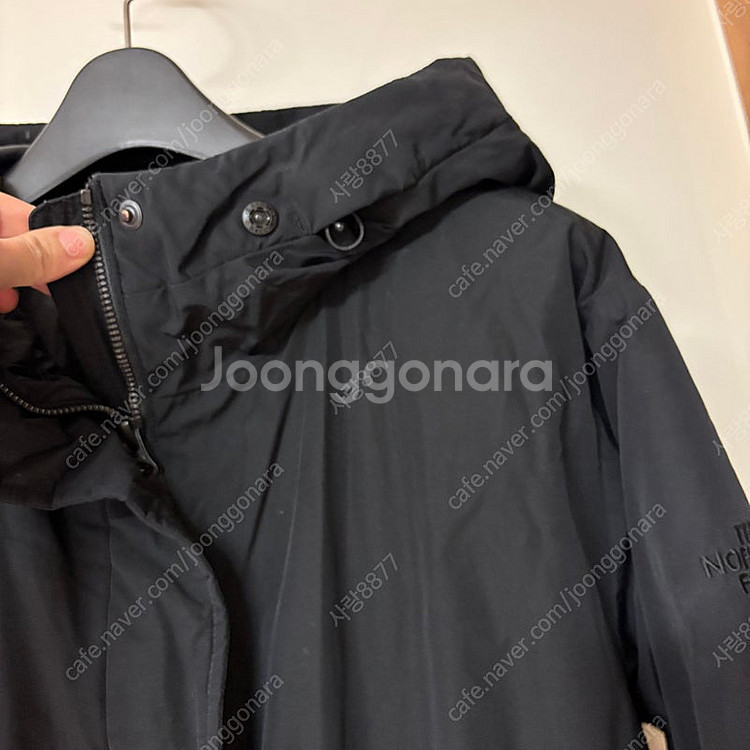 노스페이스 구스다운 여성 하프 패딩 S--2