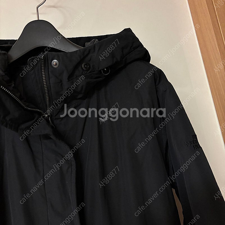 노스페이스 구스다운 여성 하프 패딩 S--3