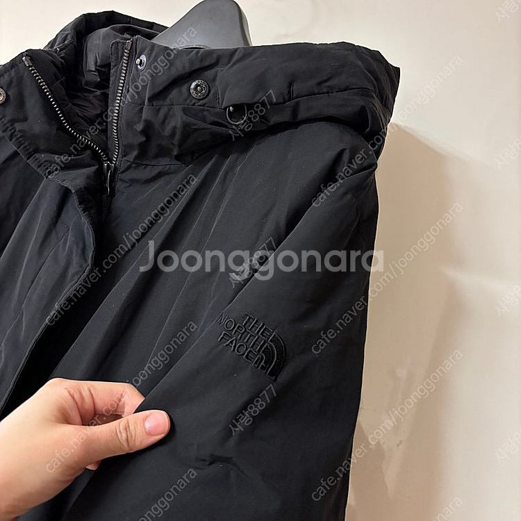 노스페이스 구스다운 여성 하프 패딩 S--4