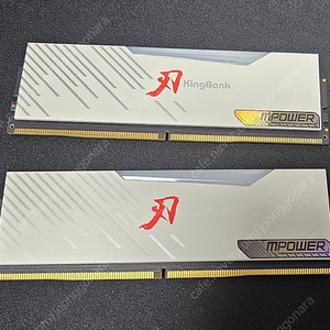 KingBank 메모리 램 RGB DDR5 16GB 7600MH