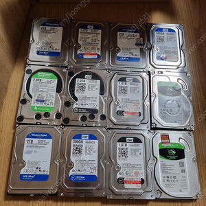 HDD 2TB 1TB 500GB 팝니다