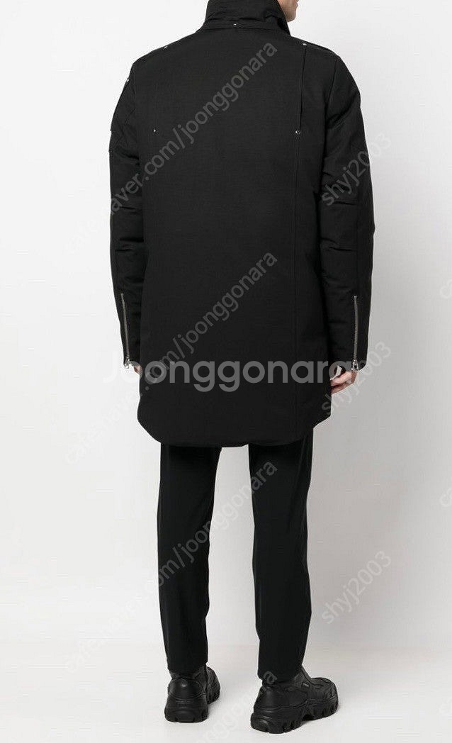 무스너클 시어링 코트 패딩--1