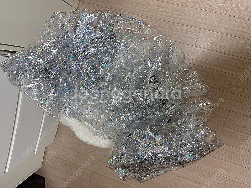 캘리웨이브 투명 반짝이 펄 글리터 원형튜브 100cm물...--5