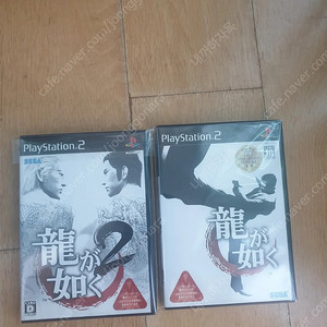 플스2(ps2) 미사용 용과 같이 1 용과 같이 2팝니다