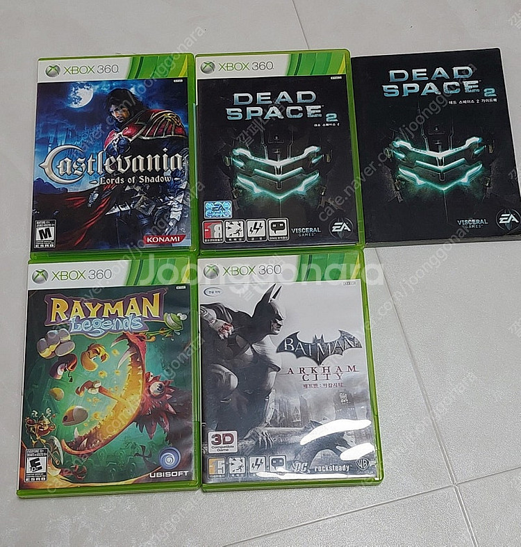 xbox360 타이틀(레이맨 레전드, 아캄시티, 데드스...--0