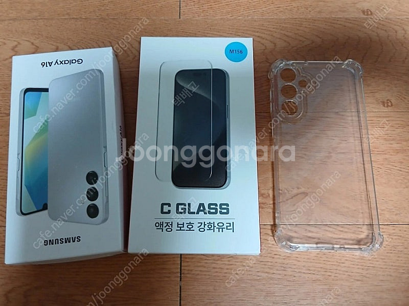 [팝니다] 갤럭시 A16 자급제 공기계 그레이 개통이력...--2