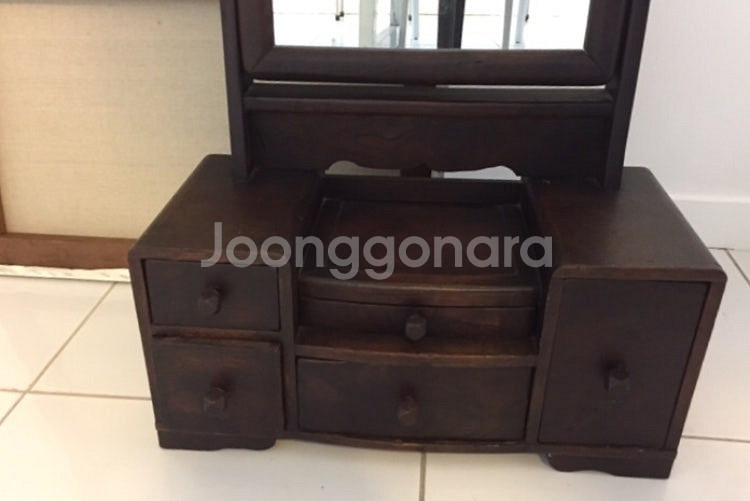 골동품 고가구 경대--2