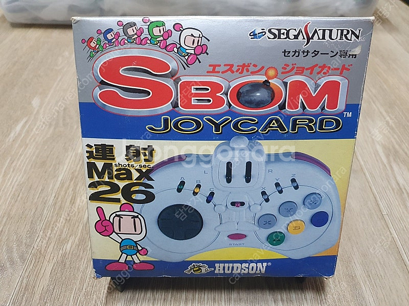세가새턴 봄버맨 새턴패드 SBOM JOYCARD 박스셋...--1