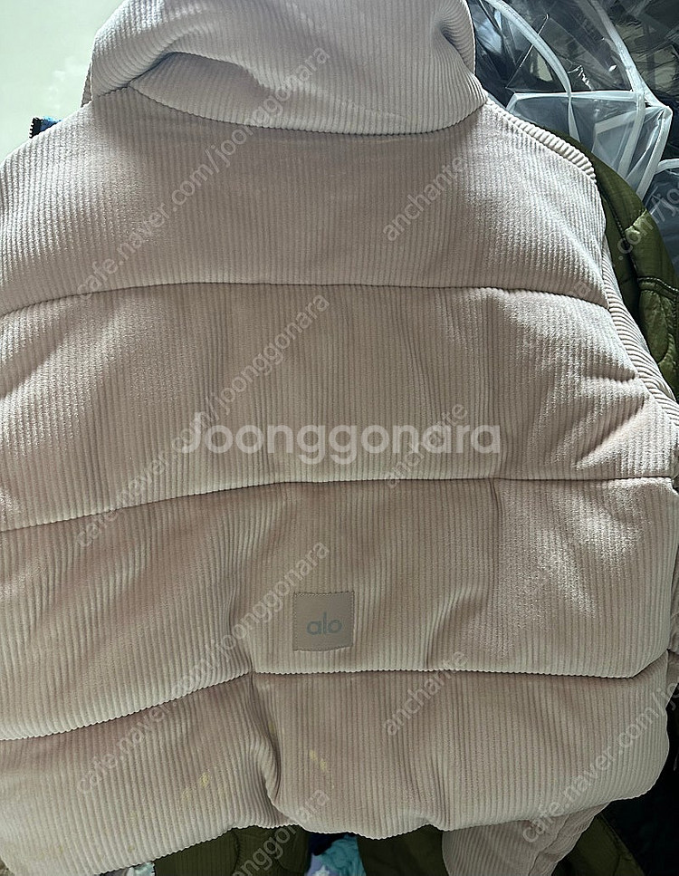 알로요가 코듀로이 패딩--1