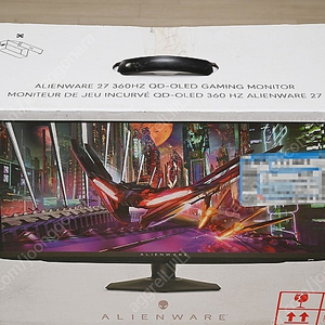 [단순개봉]델 에일리언웨어 dell aw2725df 360hz oled