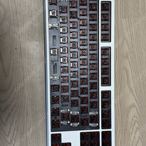 상구리 Frog TKL WK F12 실버 베놈HE 빌드 판매합니다.