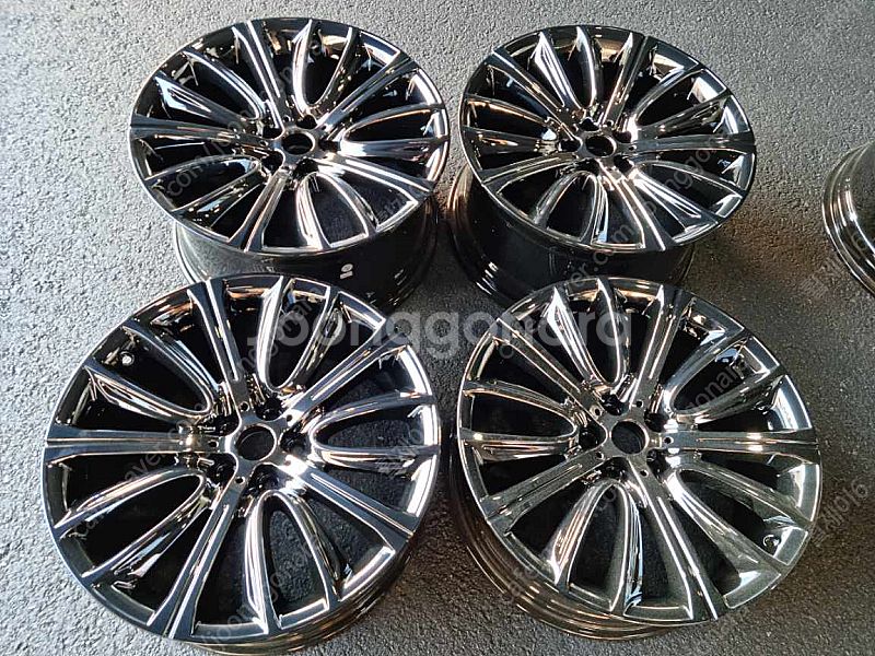 (판매)BMW 7시리즈 G11 628 20인치 블랙크롬...--0