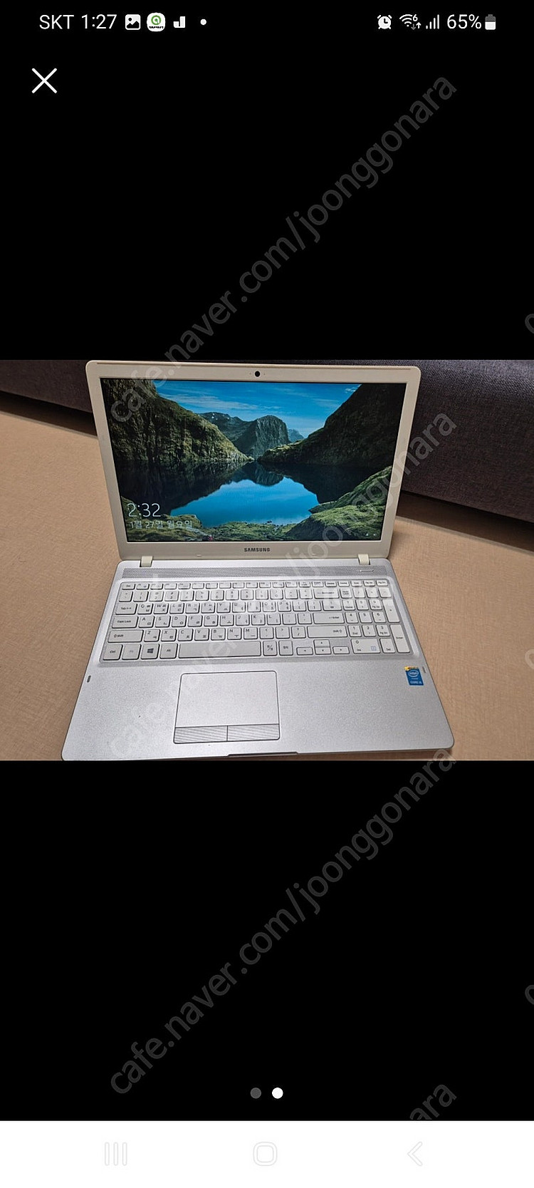 삼성전자 노트북5 NT500R5H-K57J--1