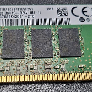 삼성 DDR4 16GB PC4 2666V 16GB 팝니다.