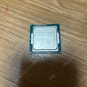 i7 4770s cpu 단품 판매합니다