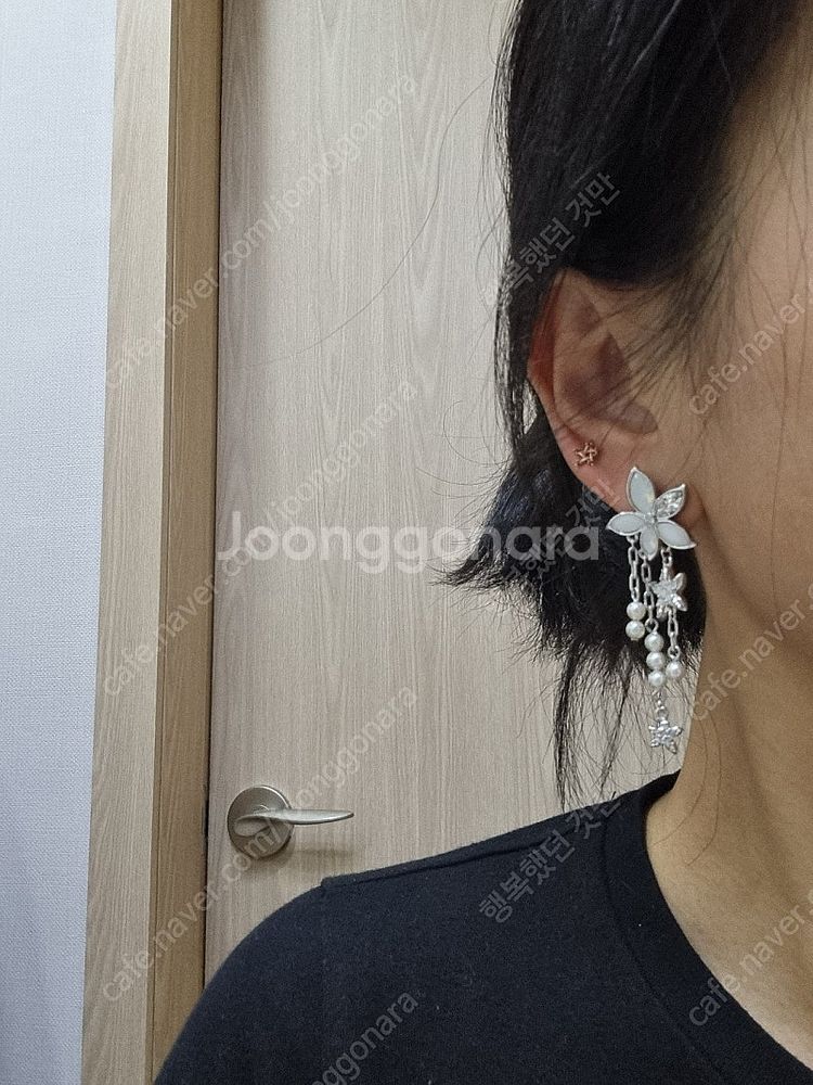 스와로브스키 귀걸이--5
