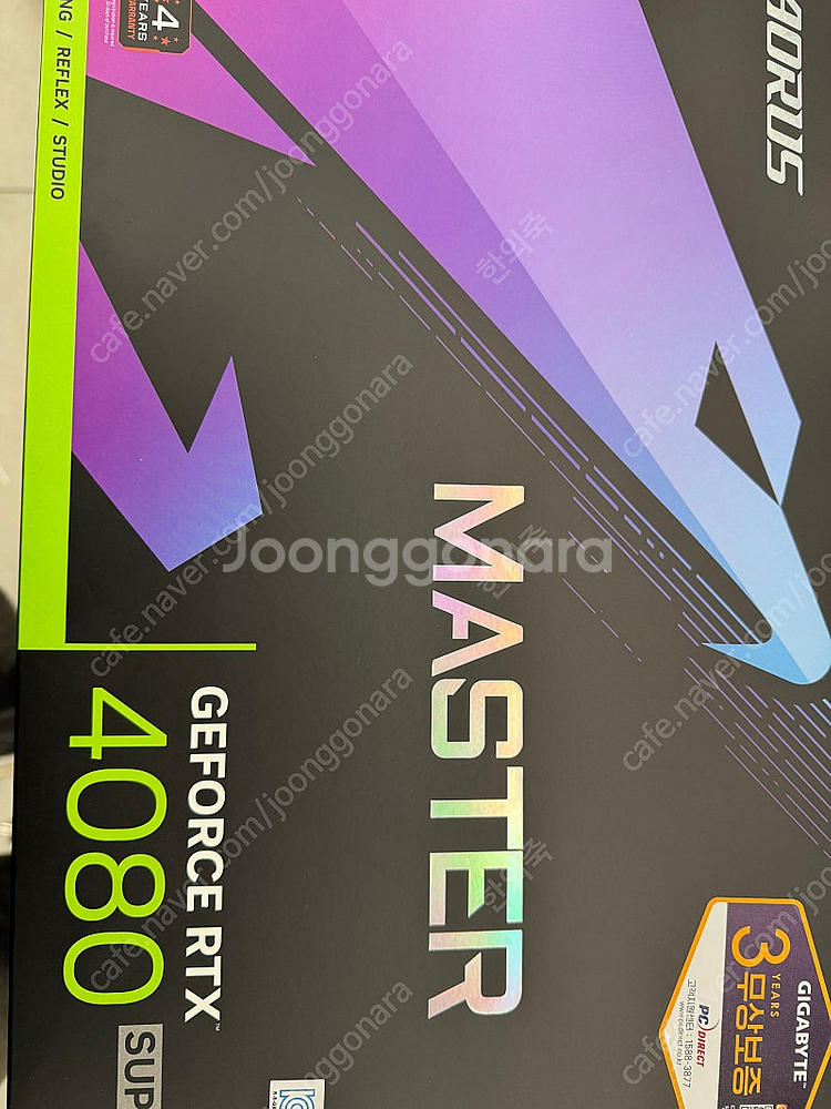 RTX 4080 SUPER 어로스마스터 팝니다--0