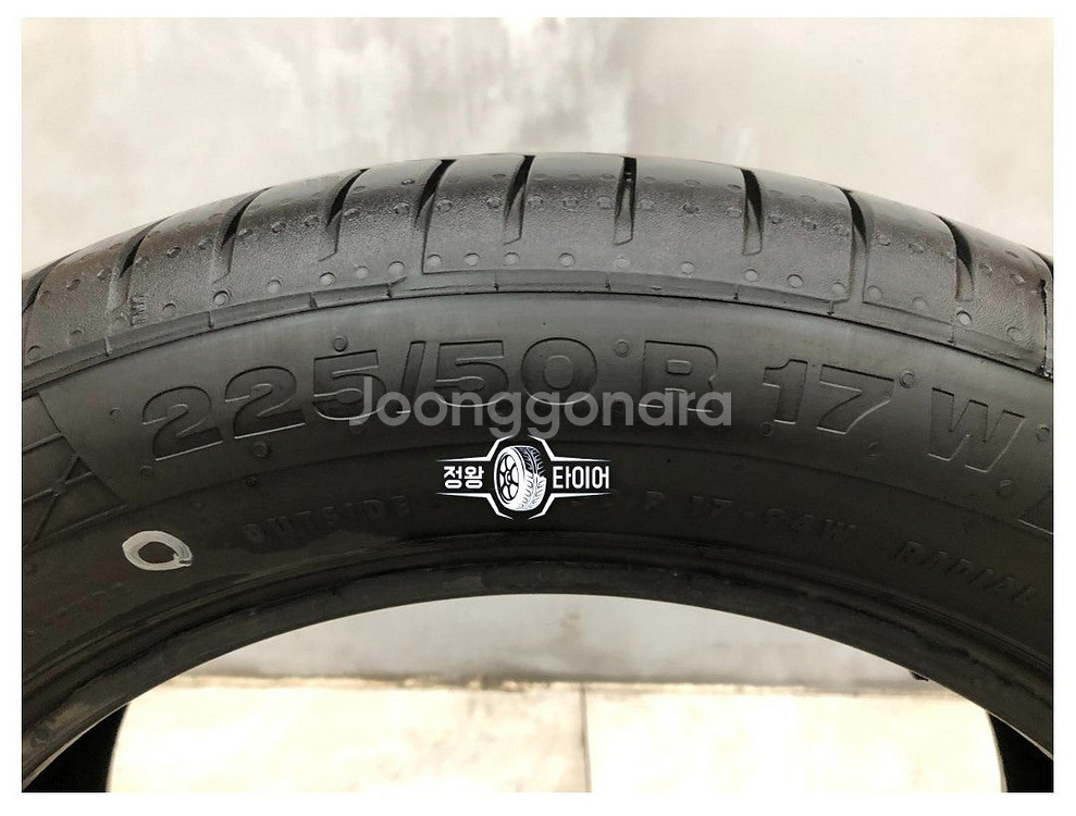 중고타이어 콘티넨탈 콘티스포츠콘택5 225/50R17 ...--5