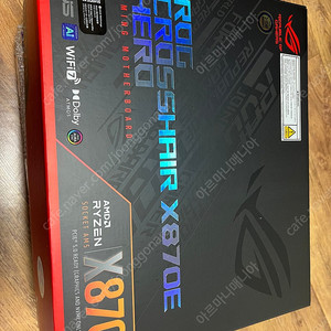 X870E crosshair X870E 크로스헤어 미개봉