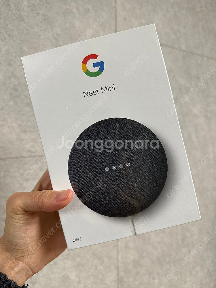 [마지막하나] 국내정품미개봉 구글 네스트 미니 Goog...--0
