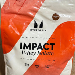 마이프로틴 아이솔레이트 민트초코 맛 2.5kg