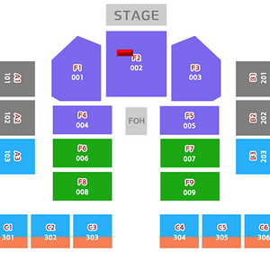 [최고명당] 아도 내한공연 F1구역 10열 1석, 2연석 양도
